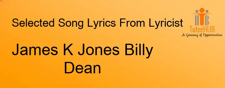James K Jones Billy Dean