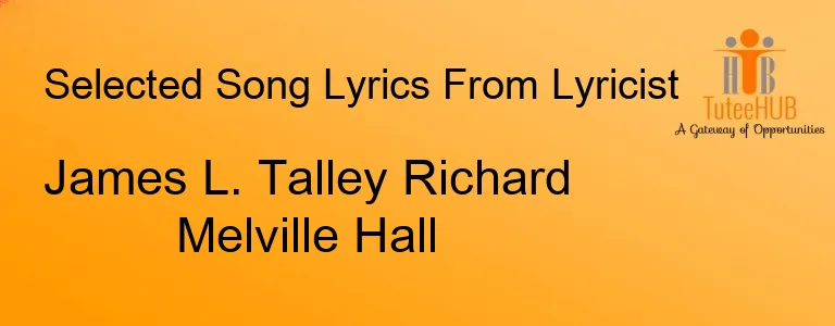 James L. Talley Richard Melville Hall