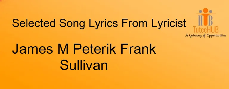 James M Peterik Frank Sullivan