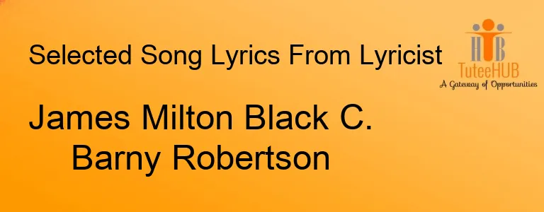 James Milton Black C. Barny Robertson