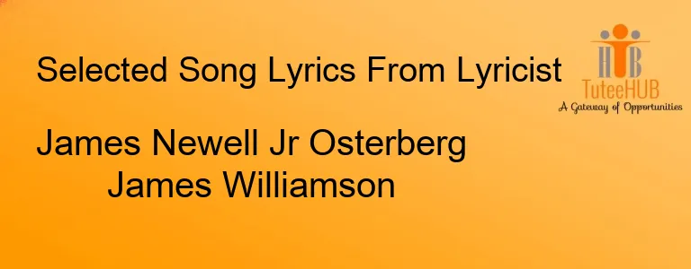 James Newell Jr Osterberg James Williamson