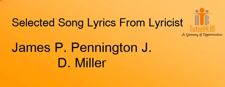 James P. Pennington J. D. Miller