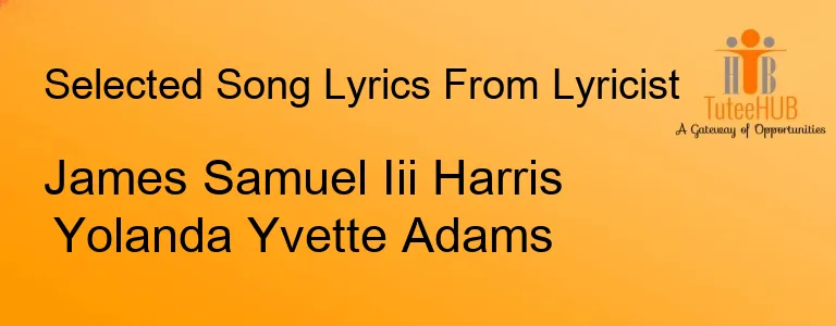 James Samuel Iii Harris Yolanda Yvette Adams