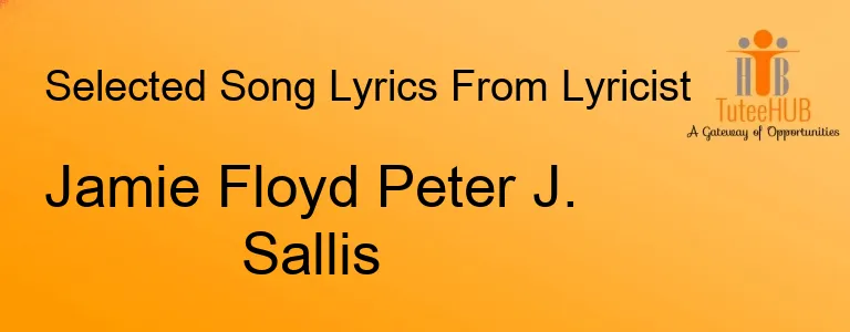 Jamie Floyd Peter J. Sallis