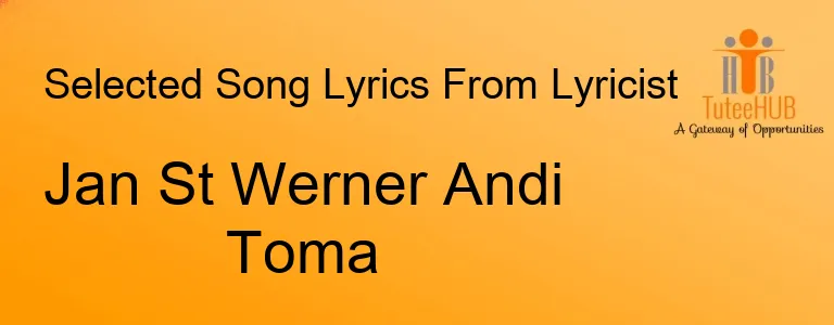 Jan St Werner Andi Toma