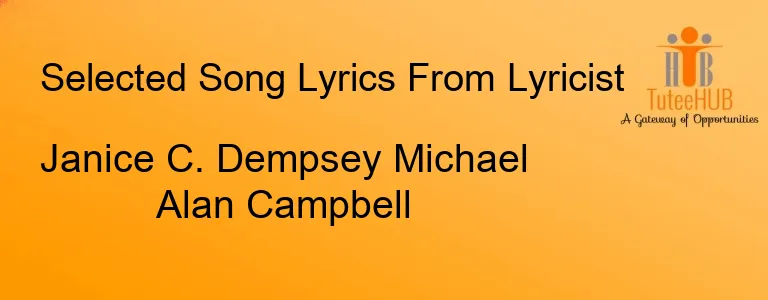 Janice C. Dempsey Michael Alan Campbell