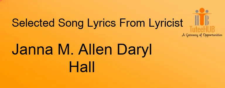 Janna M. Allen Daryl Hall