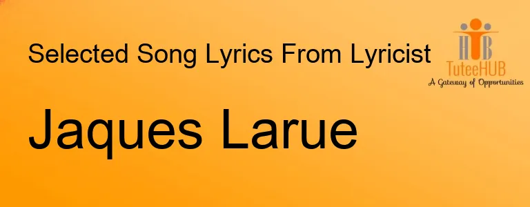 Jaques Larue