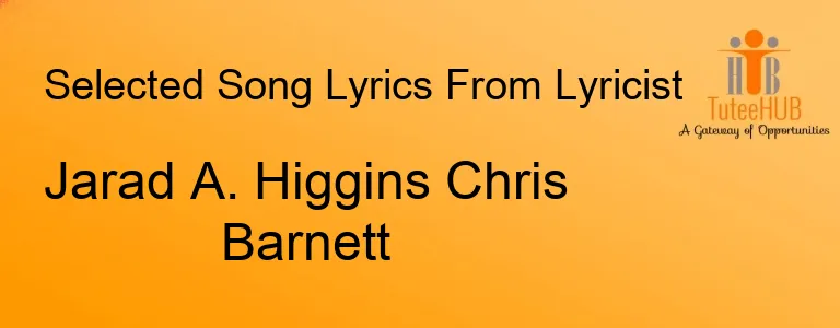 Jarad A. Higgins Chris Barnett