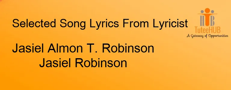 Jasiel Almon T. Robinson Jasiel Robinson