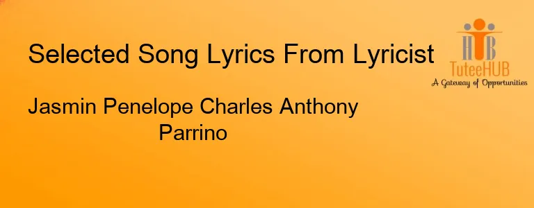 Jasmin Penelope Charles Anthony Parrino