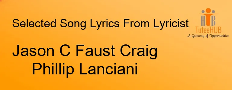 Jason C Faust Craig Phillip Lanciani