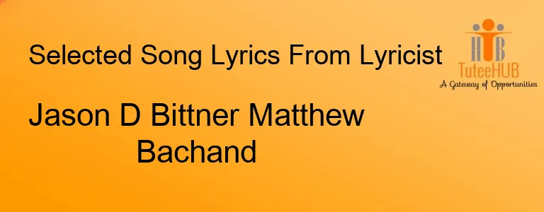 Jason D Bittner Matthew Bachand