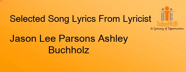 Jason Lee Parsons Ashley Buchholz