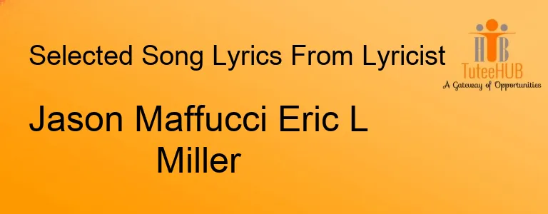 Jason Maffucci Eric L Miller
