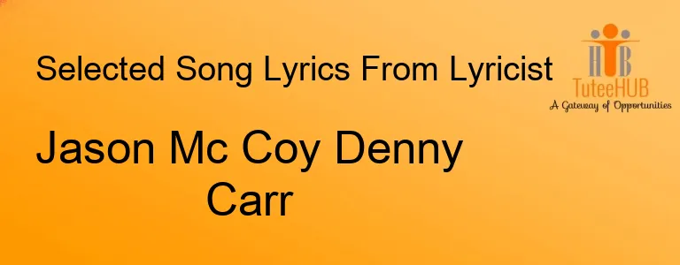 Jason Mc Coy Denny Carr