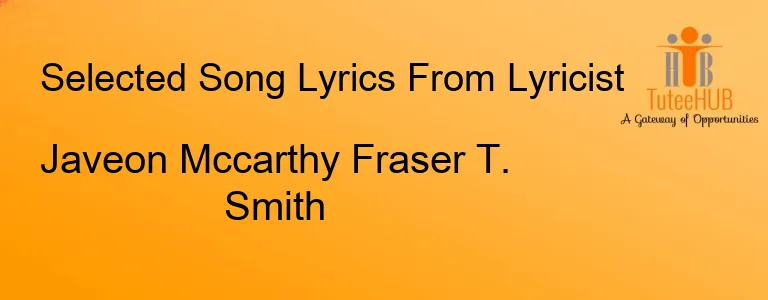 Javeon Mccarthy Fraser T. Smith