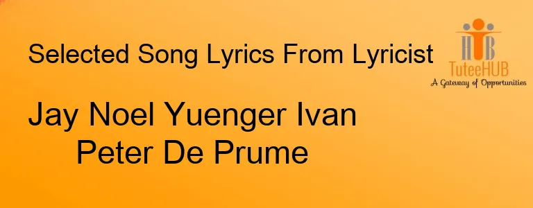 Jay Noel Yuenger Ivan Peter De Prume