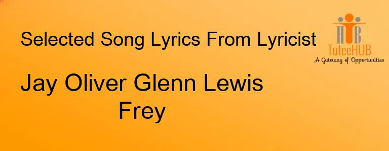 Jay Oliver Glenn Lewis Frey