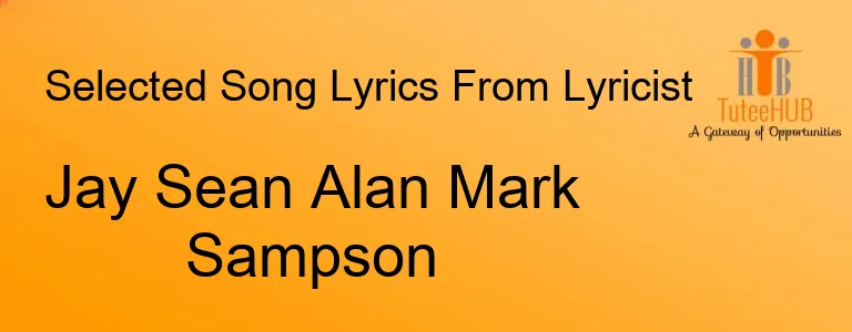 Jay Sean Alan Mark Sampson