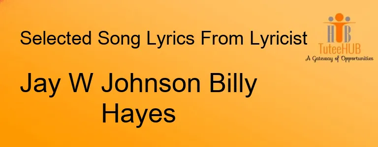 Jay W Johnson Billy Hayes