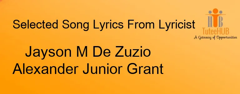 Jayson M De Zuzio Alexander Junior Grant