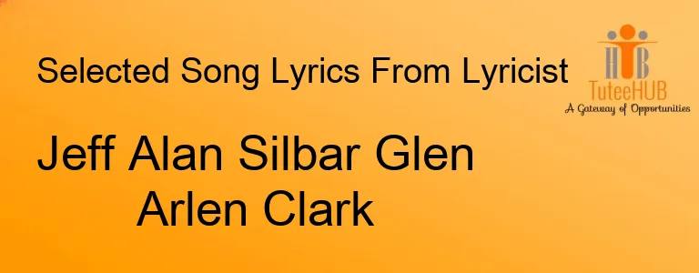 Jeff Alan Silbar Glen Arlen Clark