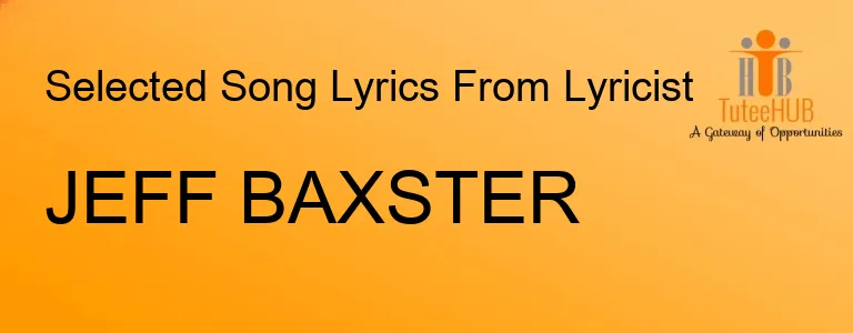 JEFF BAXSTER