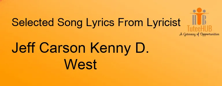 Jeff Carson Kenny D. West