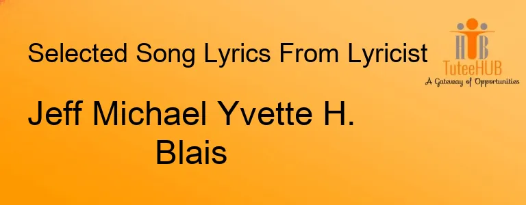 Jeff Michael Yvette H. Blais