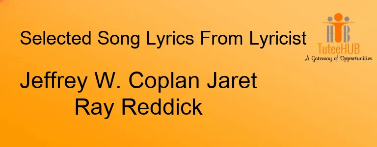 Jeffrey W. Coplan Jaret Ray Reddick