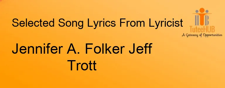 Jennifer A. Folker Jeff Trott