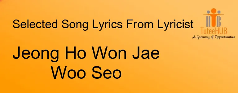 Jeong Ho Won Jae Woo Seo