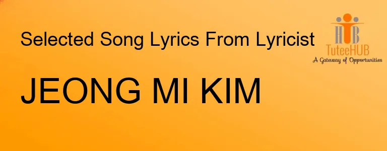 JEONG MI KIM