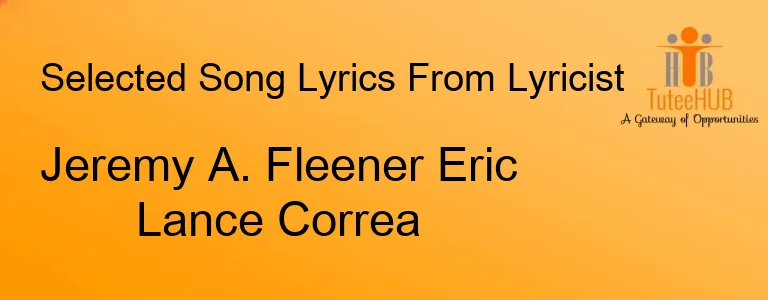 Jeremy A. Fleener Eric Lance Correa