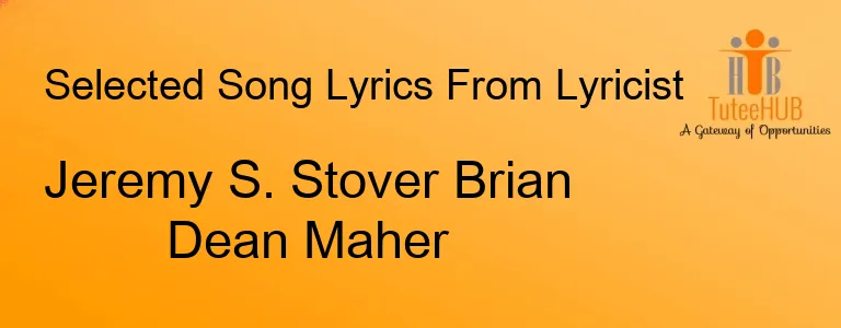Jeremy S. Stover Brian Dean Maher