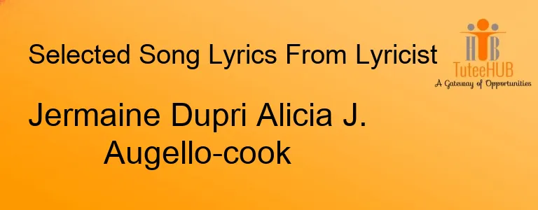 Jermaine Dupri Alicia J. Augello-cook