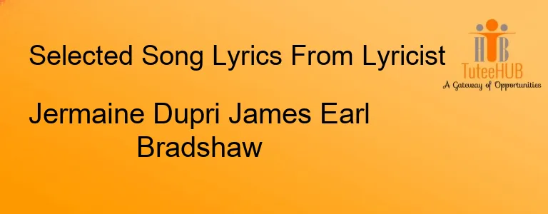 Jermaine Dupri James Earl Bradshaw