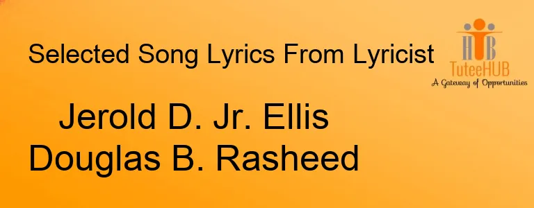 Jerold D. Jr. Ellis Douglas B. Rasheed