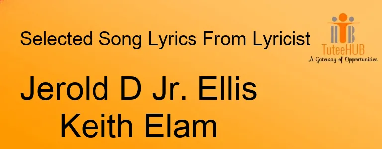Jerold D Jr. Ellis Keith Elam