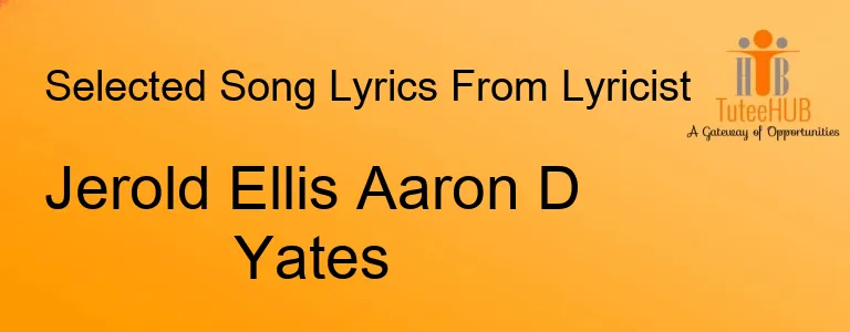 Jerold Ellis Aaron D Yates