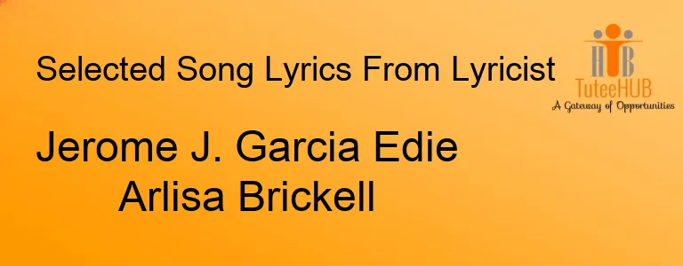 Jerome J. Garcia Edie Arlisa Brickell