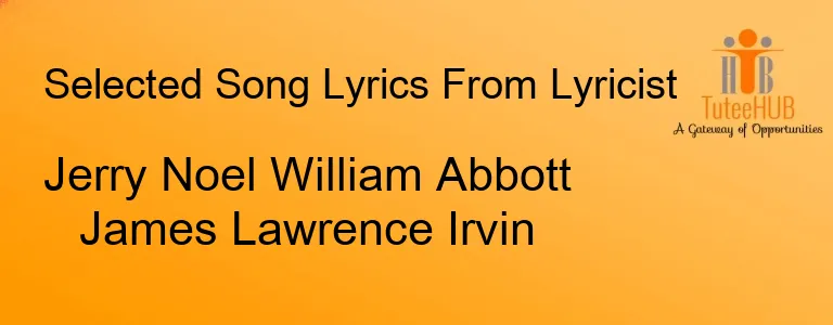 Jerry Noel William Abbott James Lawrence Irvin