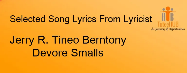 Jerry R. Tineo Berntony Devore Smalls