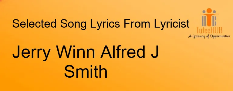 Jerry Winn Alfred J Smith