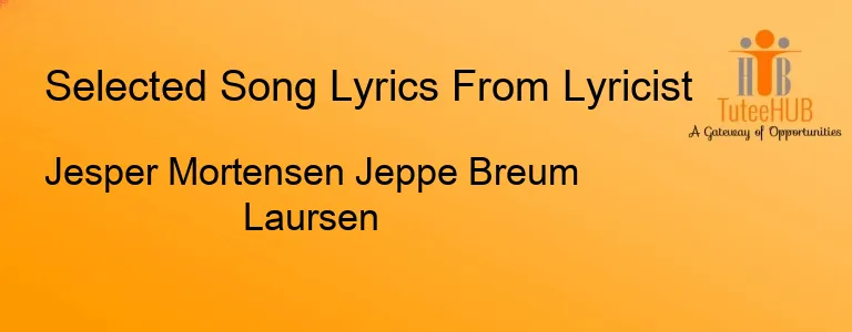 Jesper Mortensen Jeppe Breum Laursen