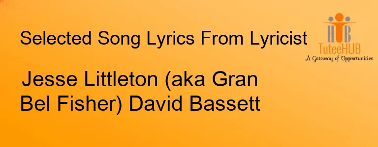 Jesse Littleton (aka Gran Bel Fisher) David Bassett