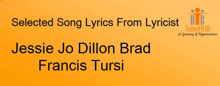 Jessie Jo Dillon Brad Francis Tursi