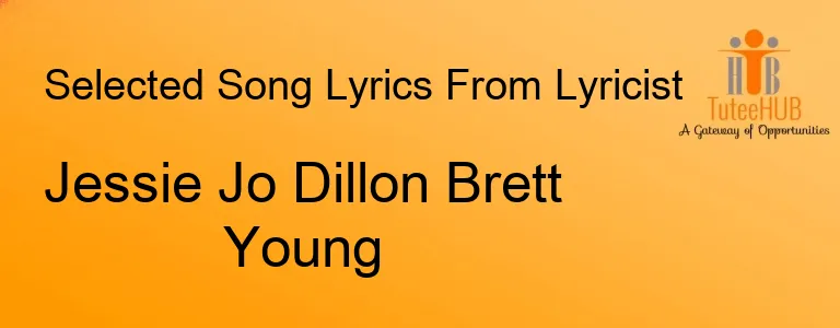 Jessie Jo Dillon Brett Young