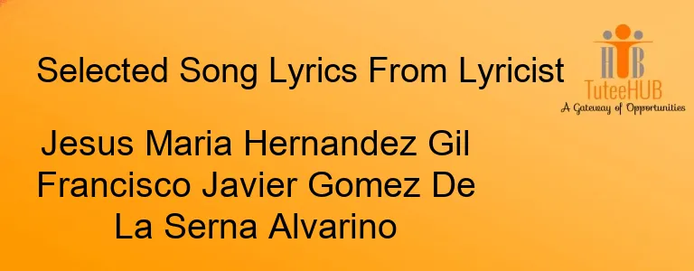 Jesus Maria Hernandez Gil Francisco Javier Gomez De La Serna Alvarino